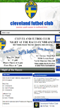 Mobile Screenshot of clevelandfutbolclub.com